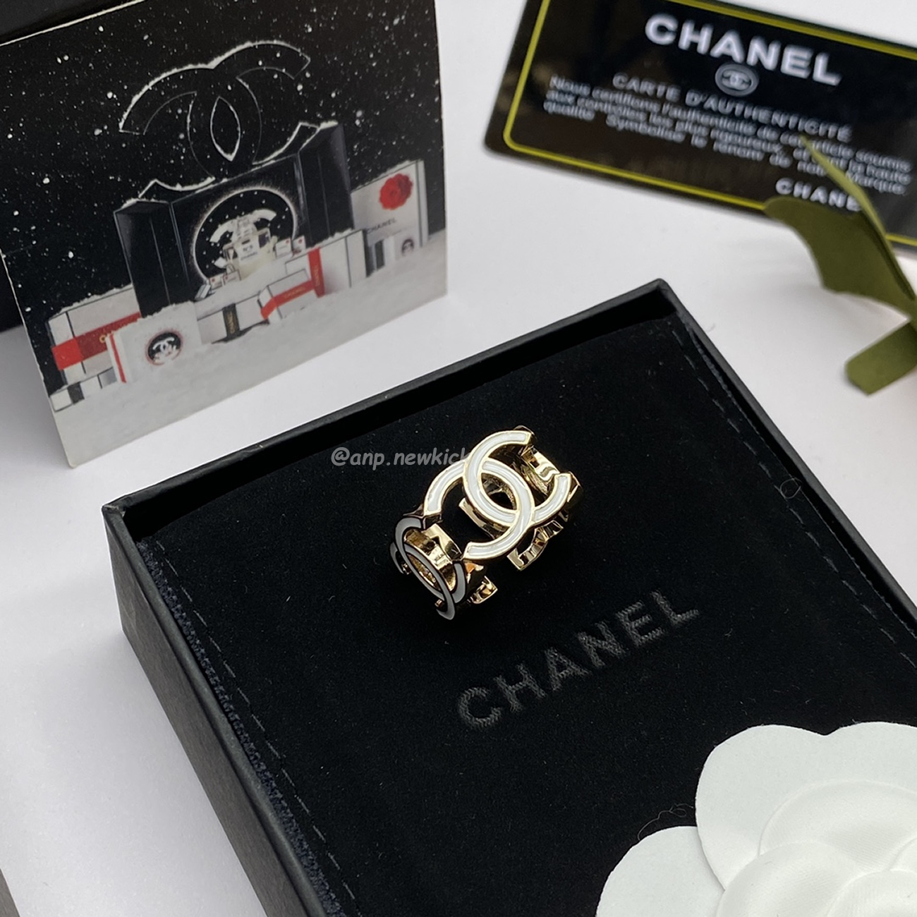 Chanel Cc Gold Ring (2) - www.newkick.vip